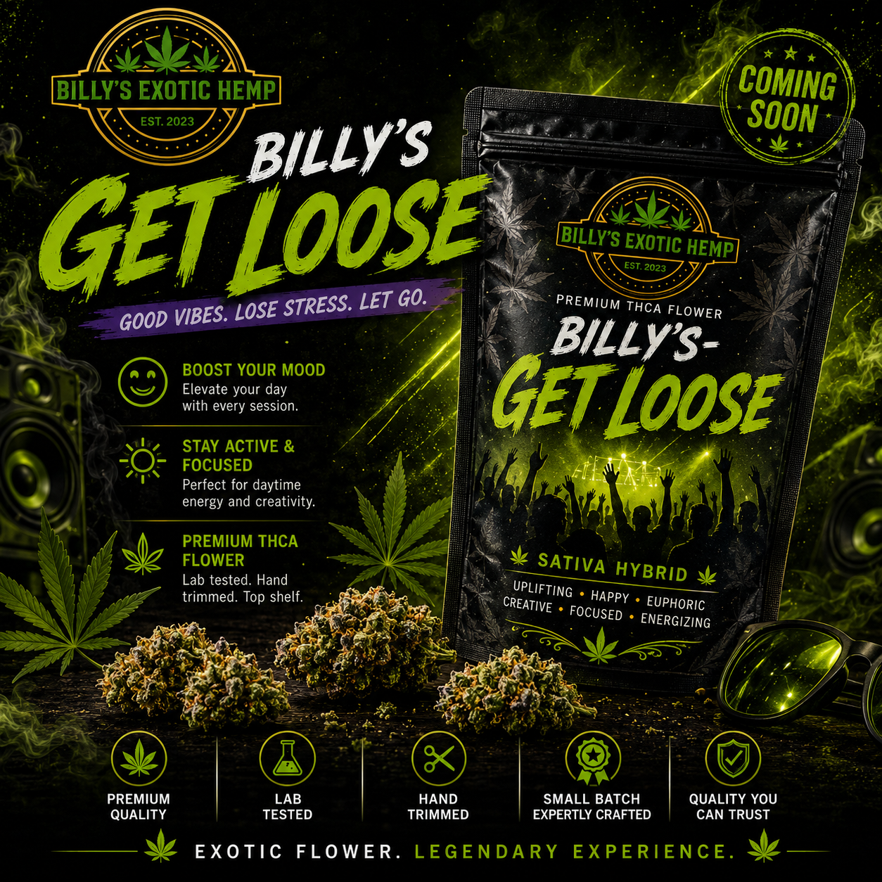 Billy’s-Get Loose (3.5g)