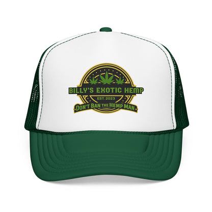 Billy's Exotic Hemp "Don't Ban the Hemp Man" Mesh Cap