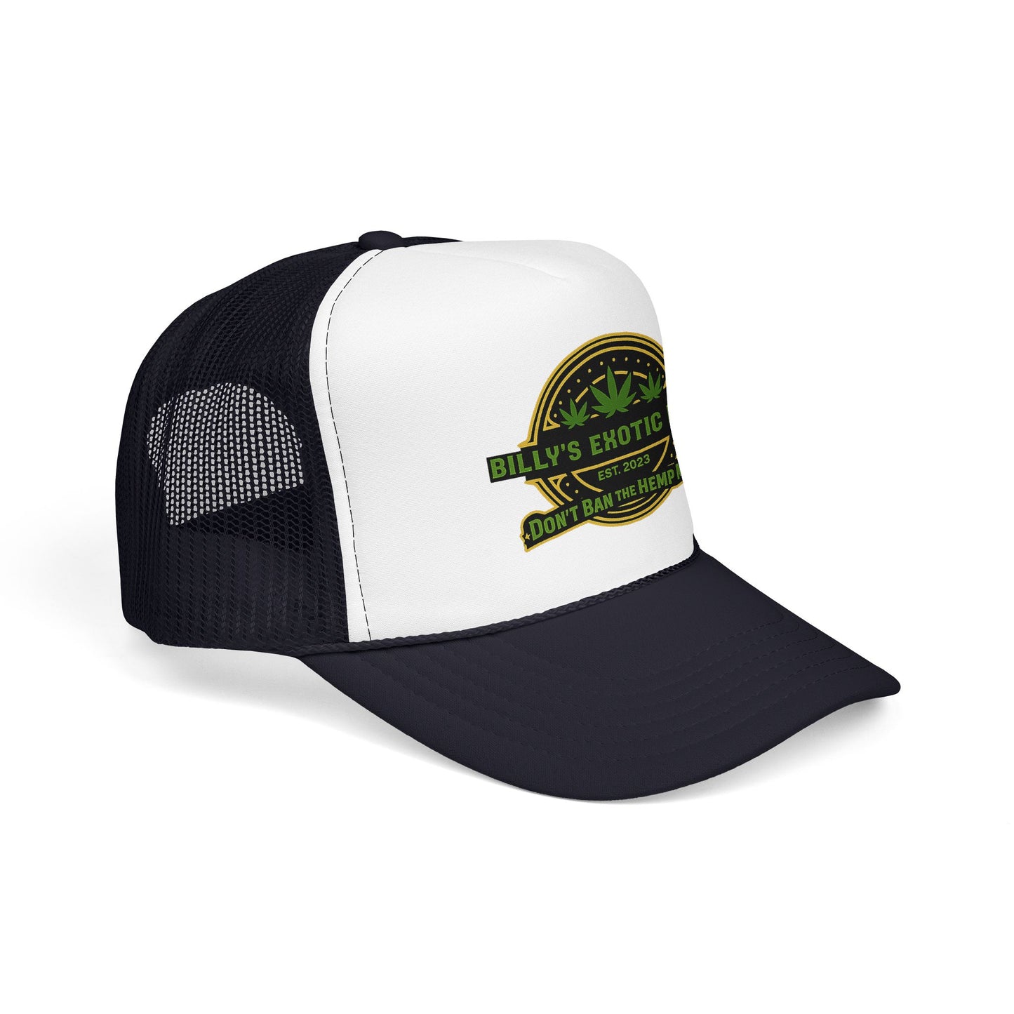 Billy's Exotic Hemp "Don't Ban the Hemp Man" Mesh Cap