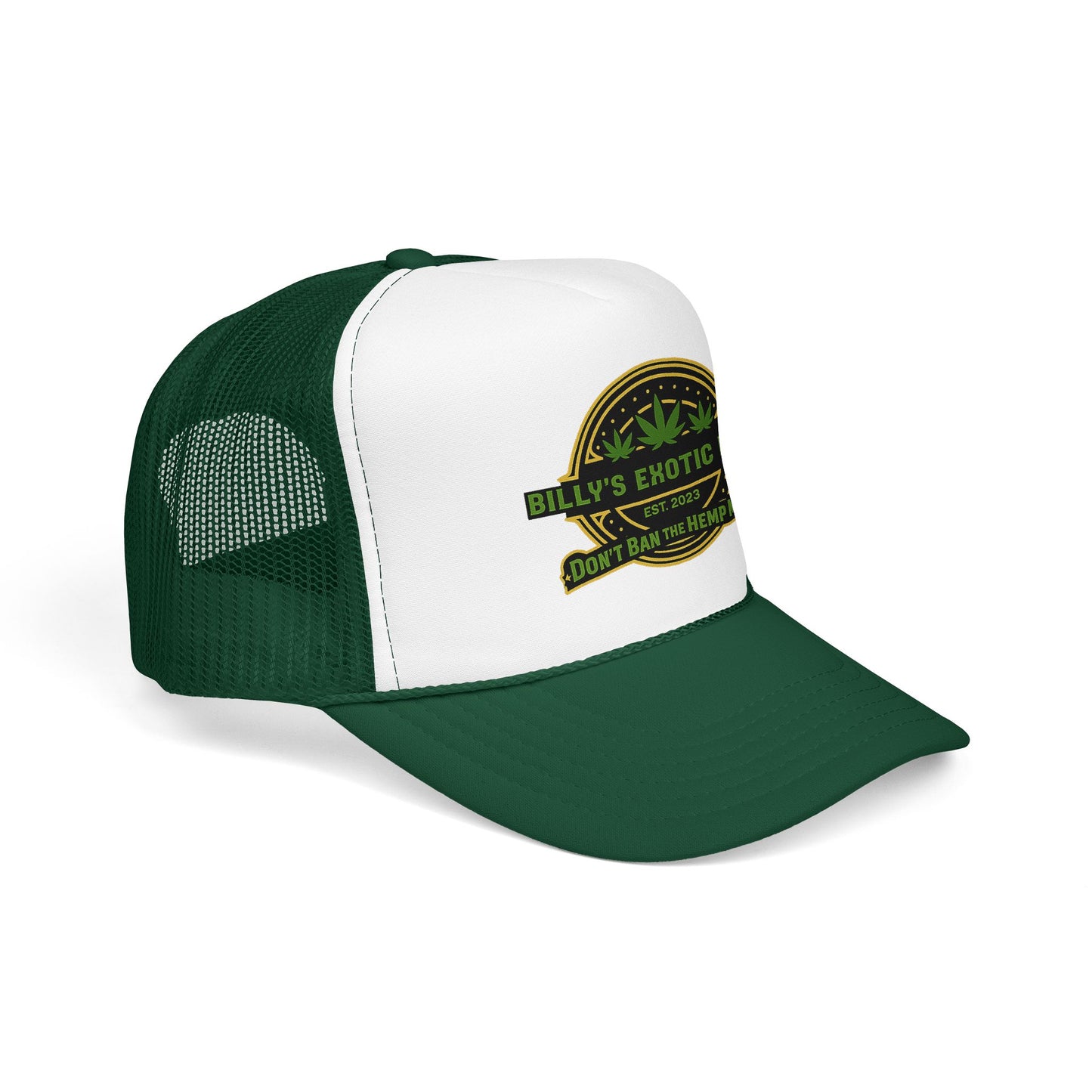 Billy's Exotic Hemp "Don't Ban the Hemp Man" Mesh Cap