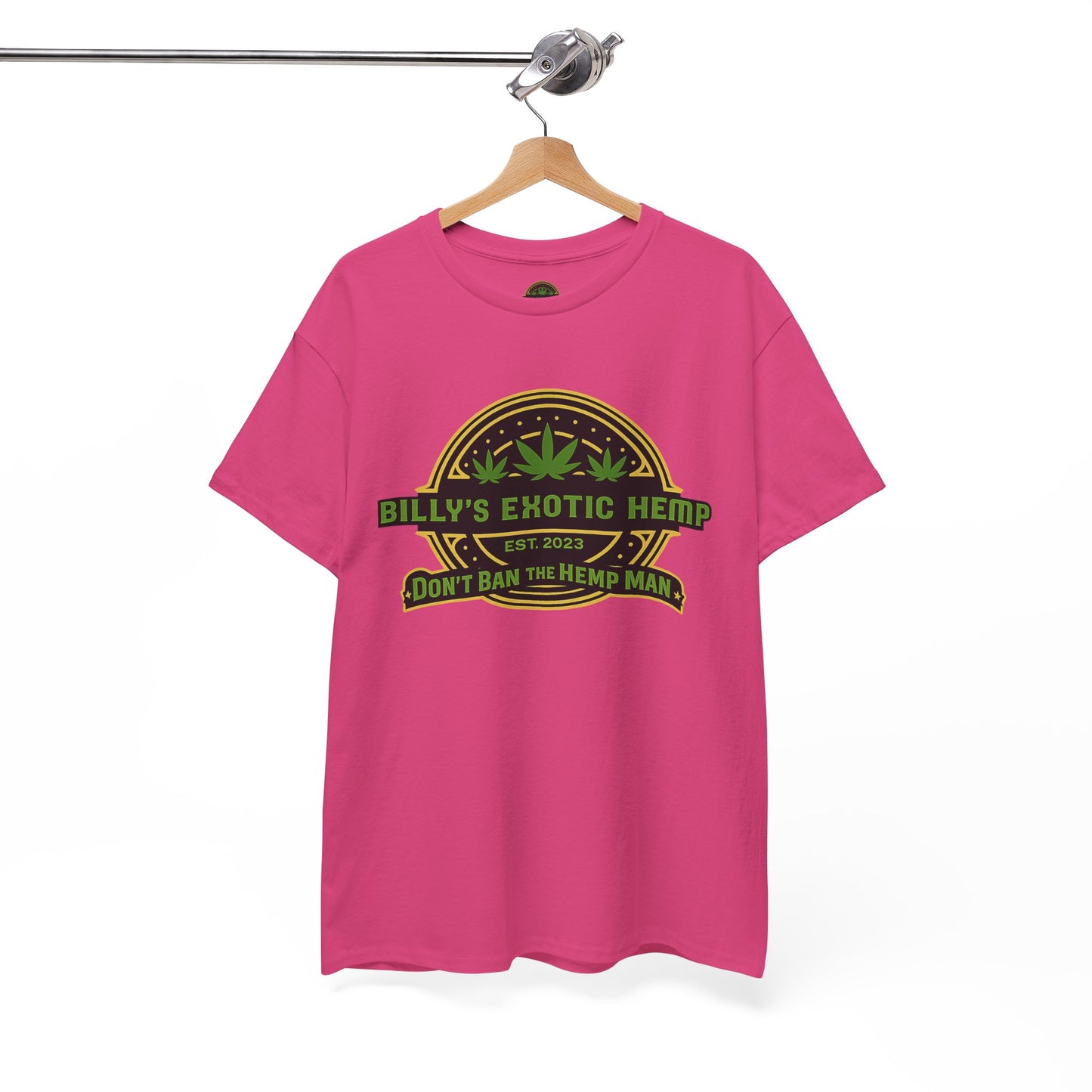 “Billy’s Exotic Hemp” Don’t Ban the Hemp Man T-Shirt