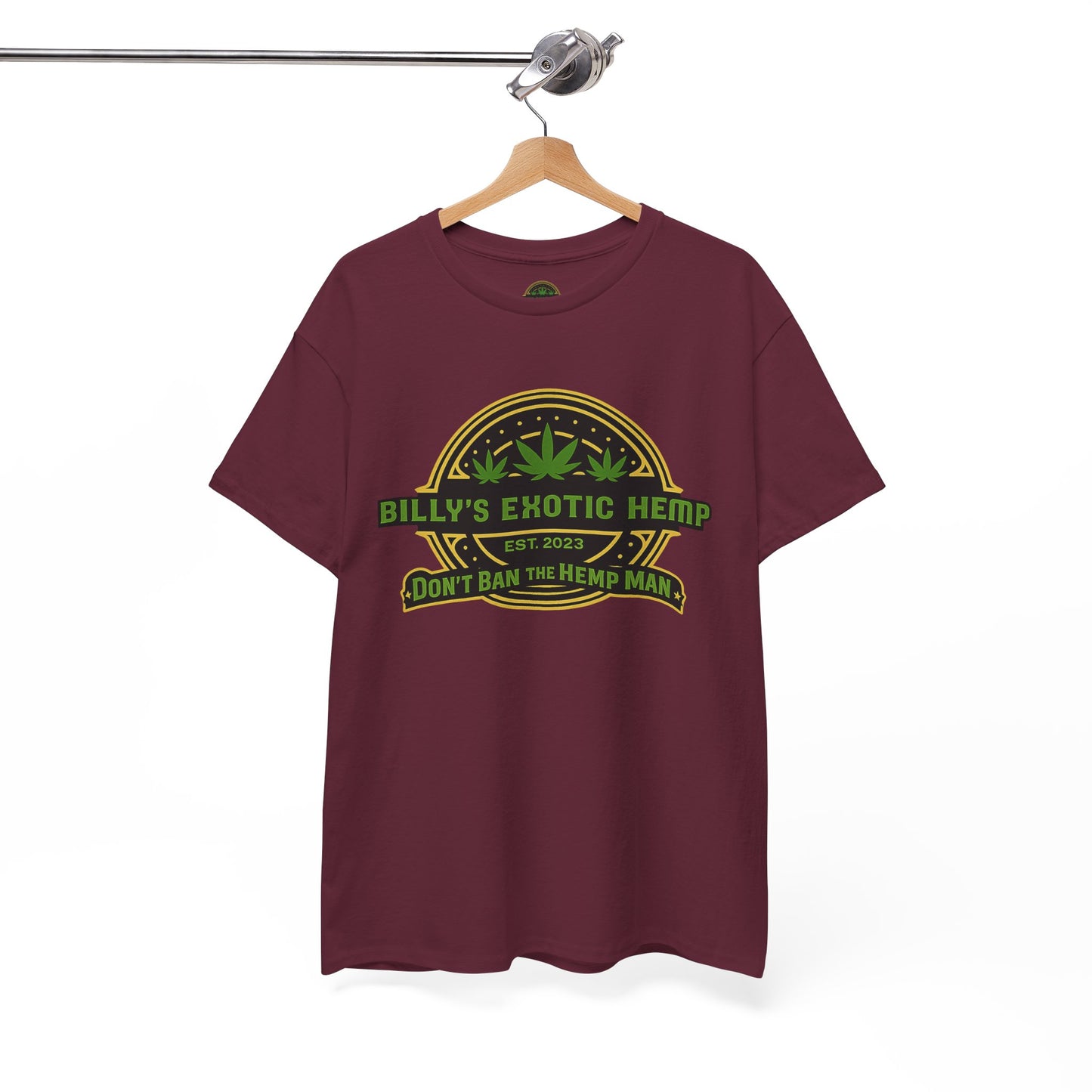 “Billy’s Exotic Hemp” Don’t Ban the Hemp Man T-Shirt