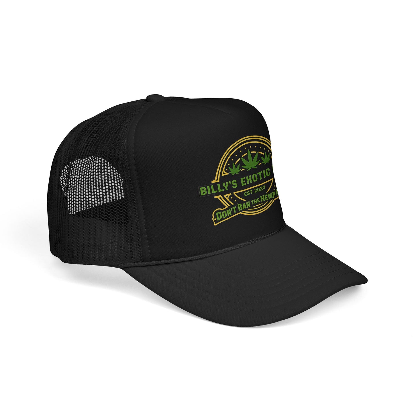 Billy's Exotic Hemp "Don't Ban the Hemp Man" Mesh Cap