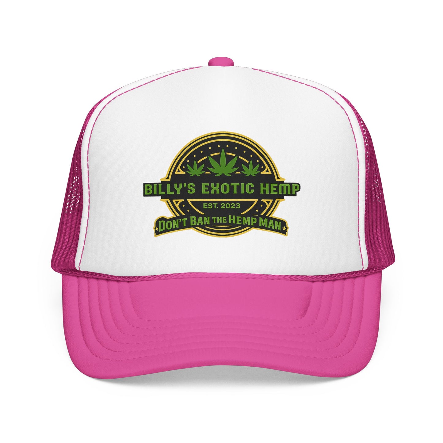 Billy's Exotic Hemp "Don't Ban the Hemp Man" Mesh Cap
