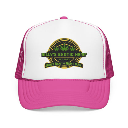 Billy's Exotic Hemp "Don't Ban the Hemp Man" Mesh Cap
