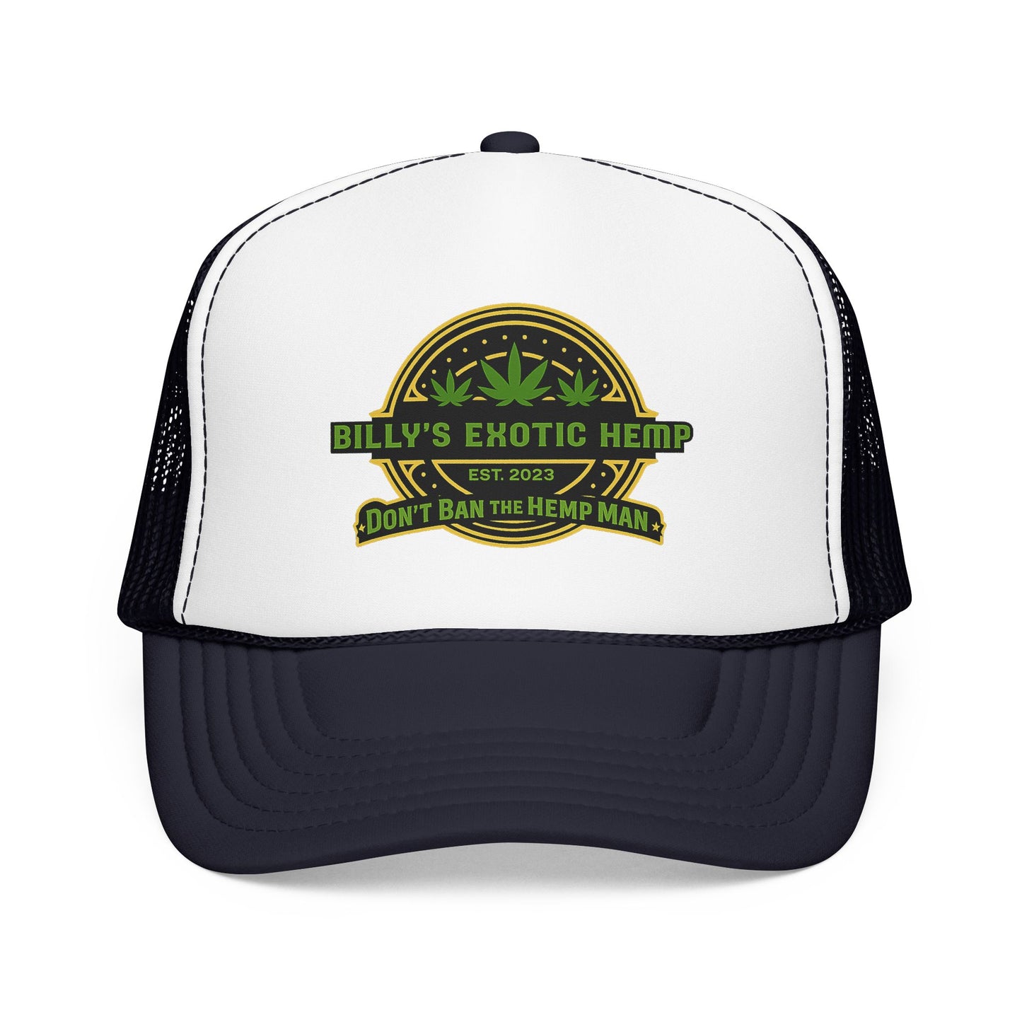 Billy's Exotic Hemp "Don't Ban the Hemp Man" Mesh Cap