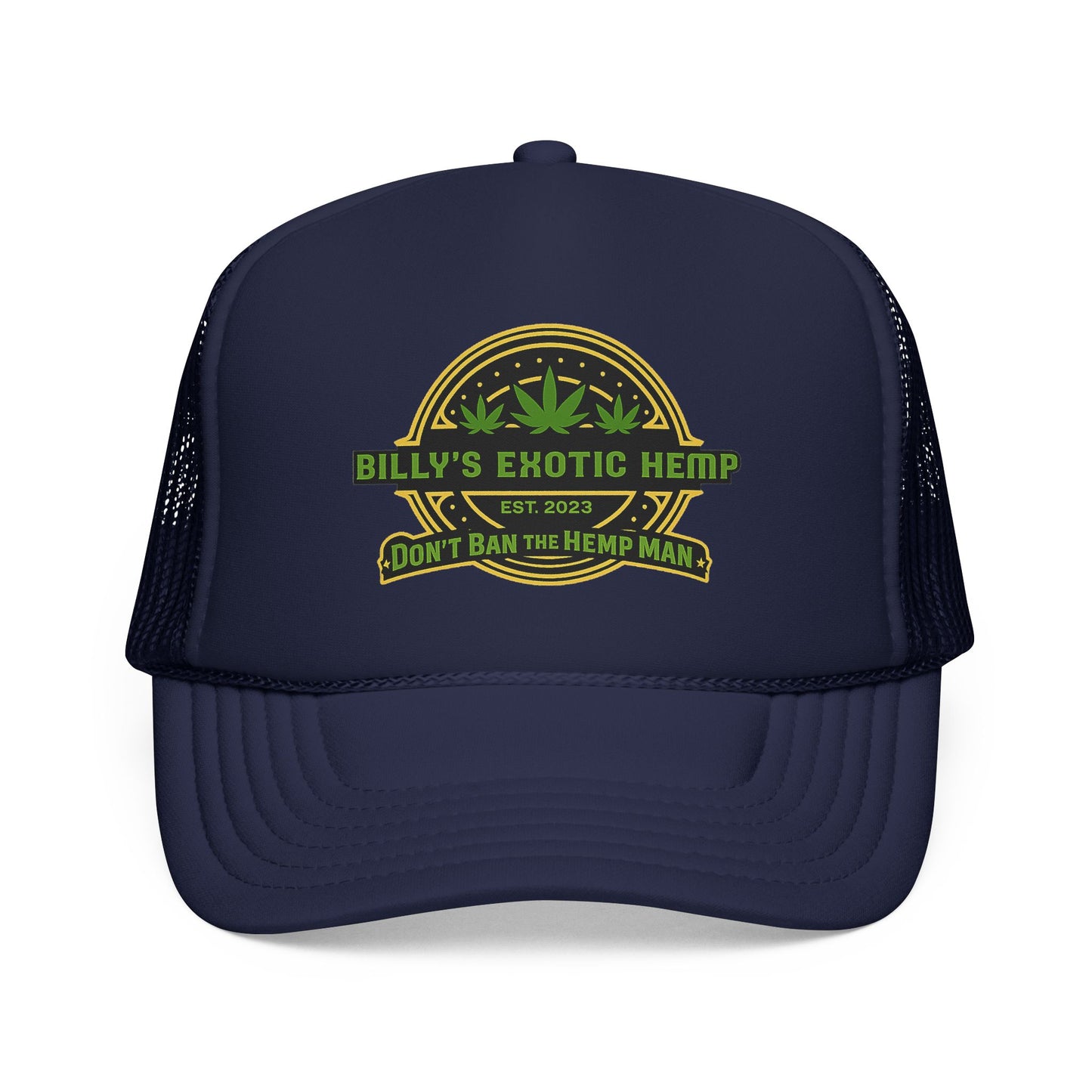 Billy's Exotic Hemp "Don't Ban the Hemp Man" Mesh Cap