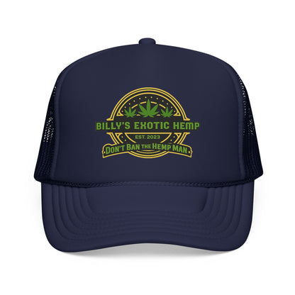 Billy's Exotic Hemp "Don't Ban the Hemp Man" Mesh Cap