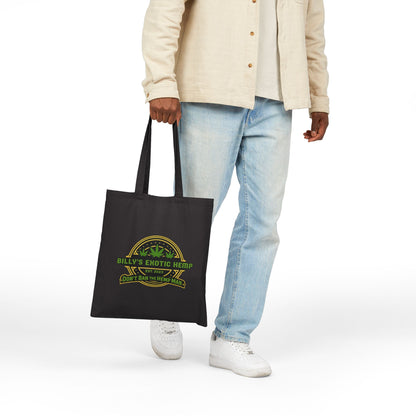 Billy's Exotic Hemp “Don’t Ban The Hemp Man” Cotton Tote
