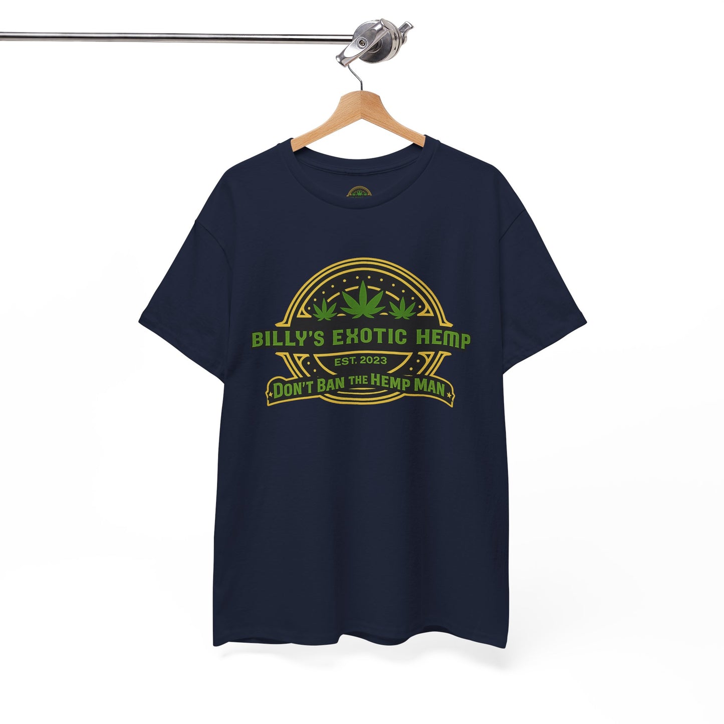“Billy’s Exotic Hemp” Don’t Ban the Hemp Man T-Shirt