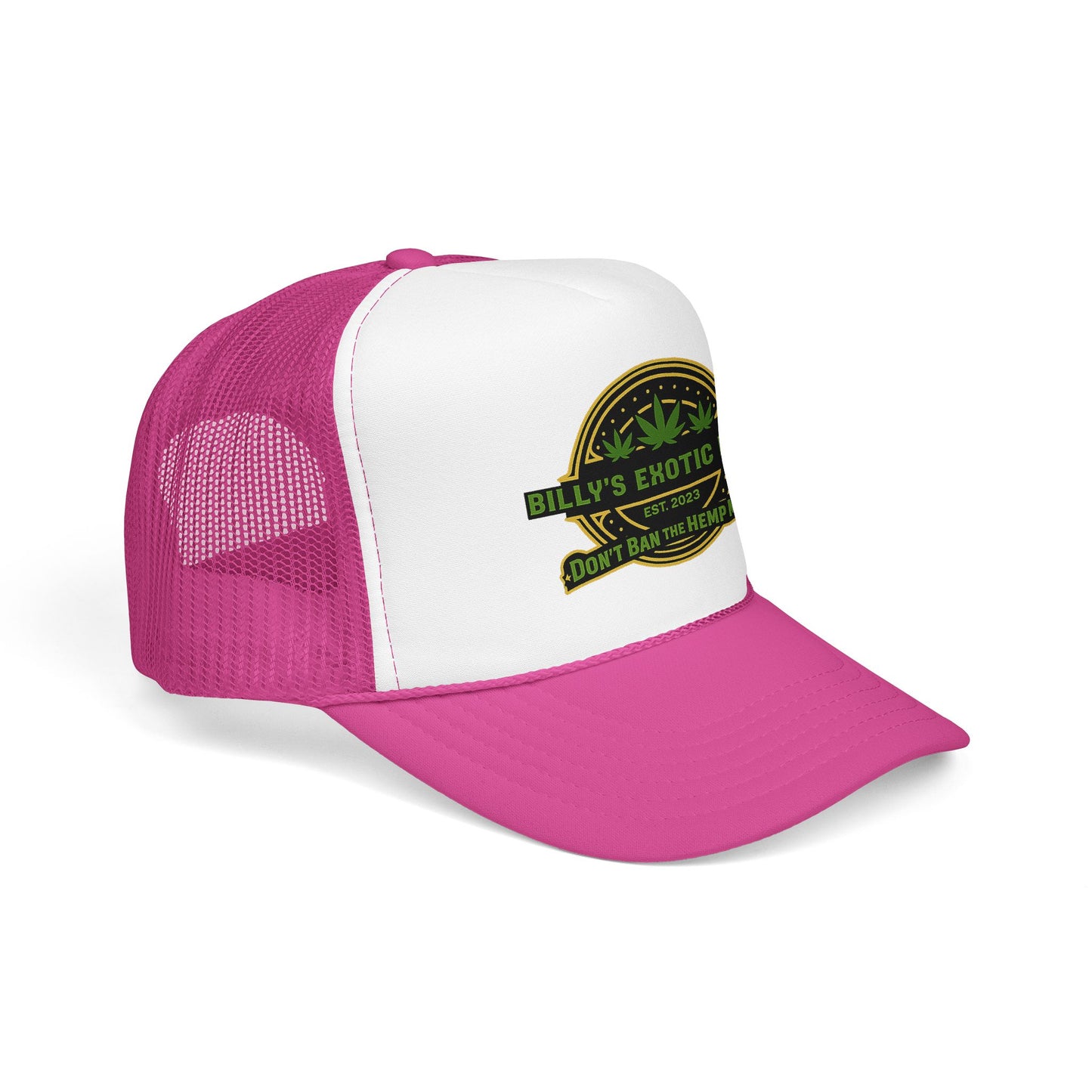 Billy's Exotic Hemp "Don't Ban the Hemp Man" Mesh Cap