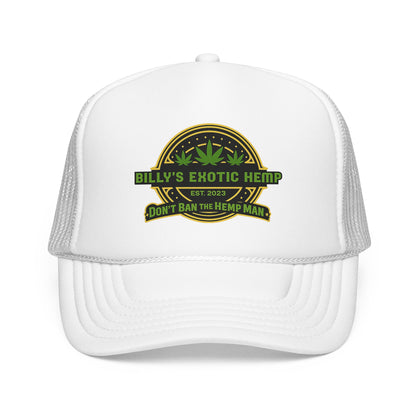 Billy's Exotic Hemp "Don't Ban the Hemp Man" Mesh Cap