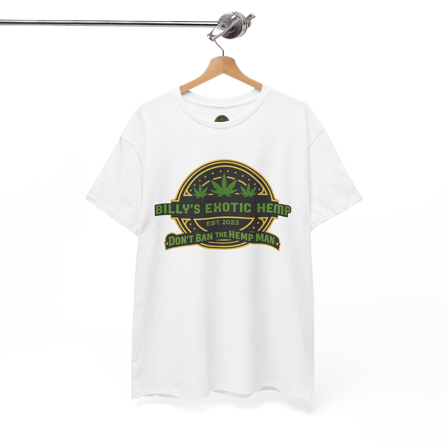 “Billy’s Exotic Hemp” Don’t Ban the Hemp Man T-Shirt