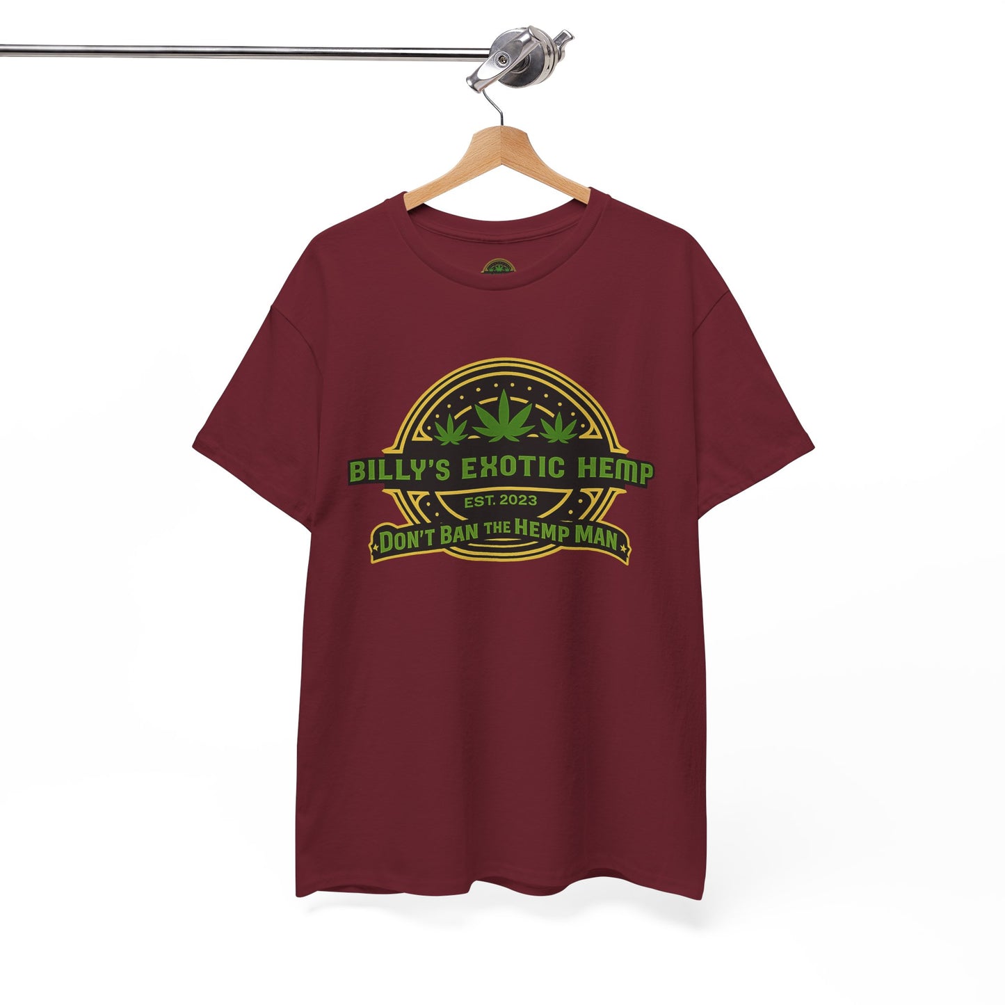 “Billy’s Exotic Hemp” Don’t Ban the Hemp Man T-Shirt