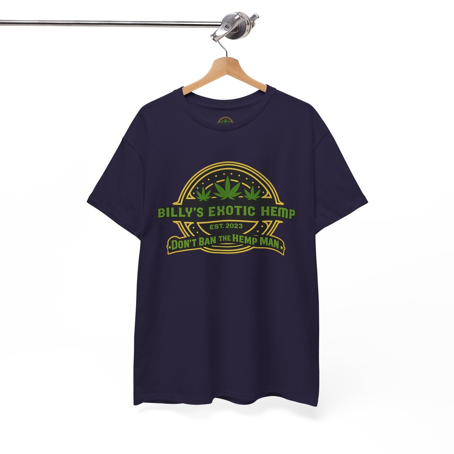 “Billy’s Exotic Hemp” Don’t Ban the Hemp Man T-Shirt