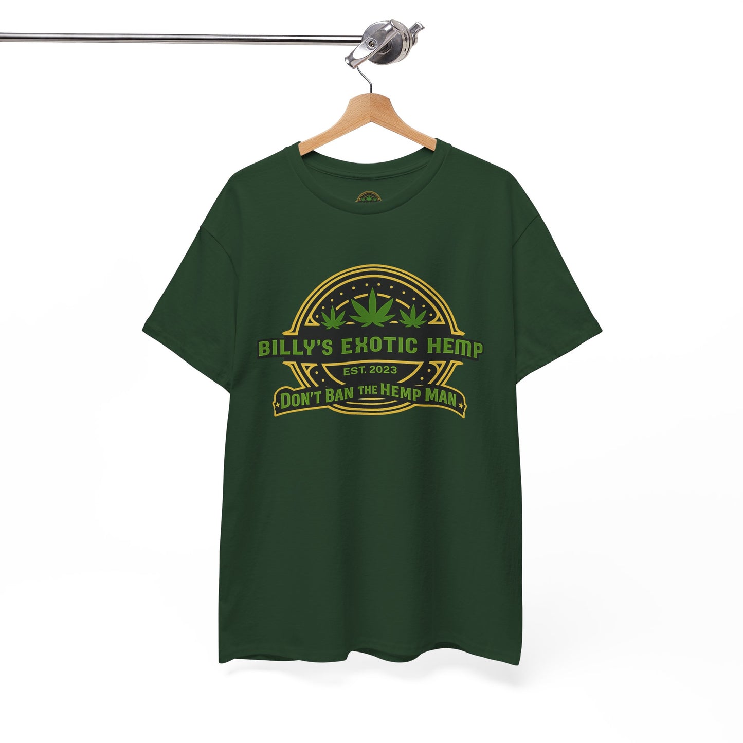 “Billy’s Exotic Hemp” Don’t Ban the Hemp Man T-Shirt