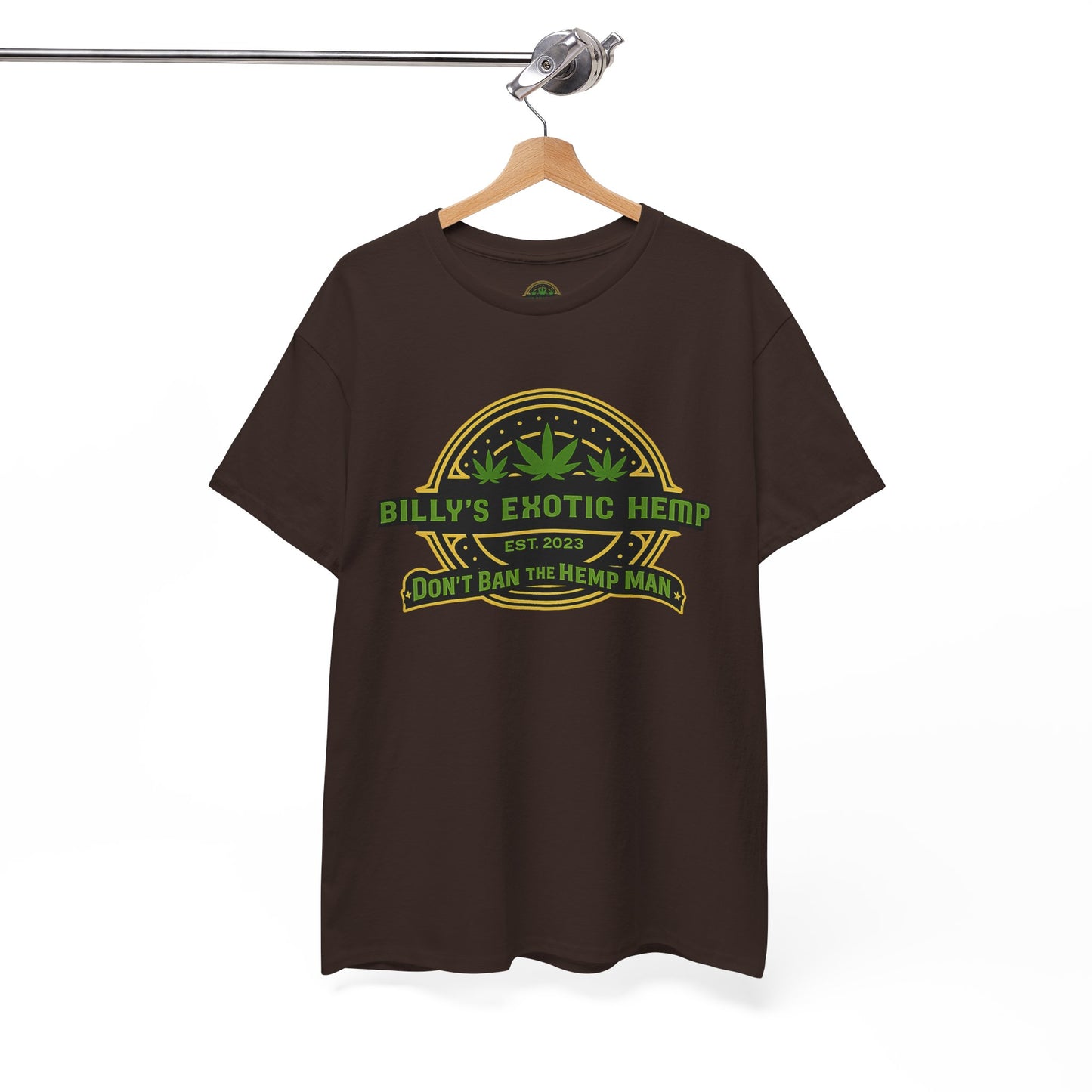 “Billy’s Exotic Hemp” Don’t Ban the Hemp Man T-Shirt