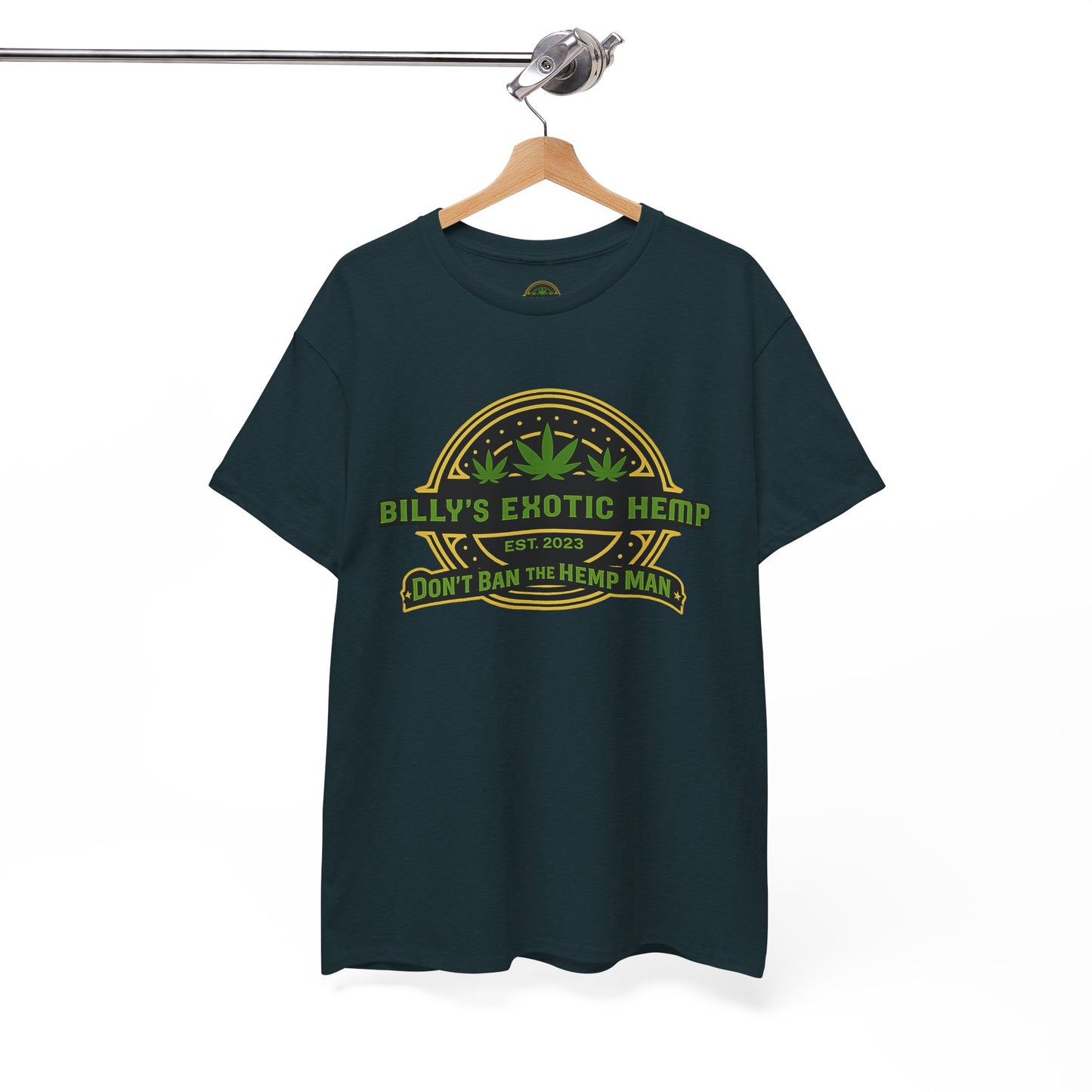 “Billy’s Exotic Hemp” Don’t Ban the Hemp Man T-Shirt