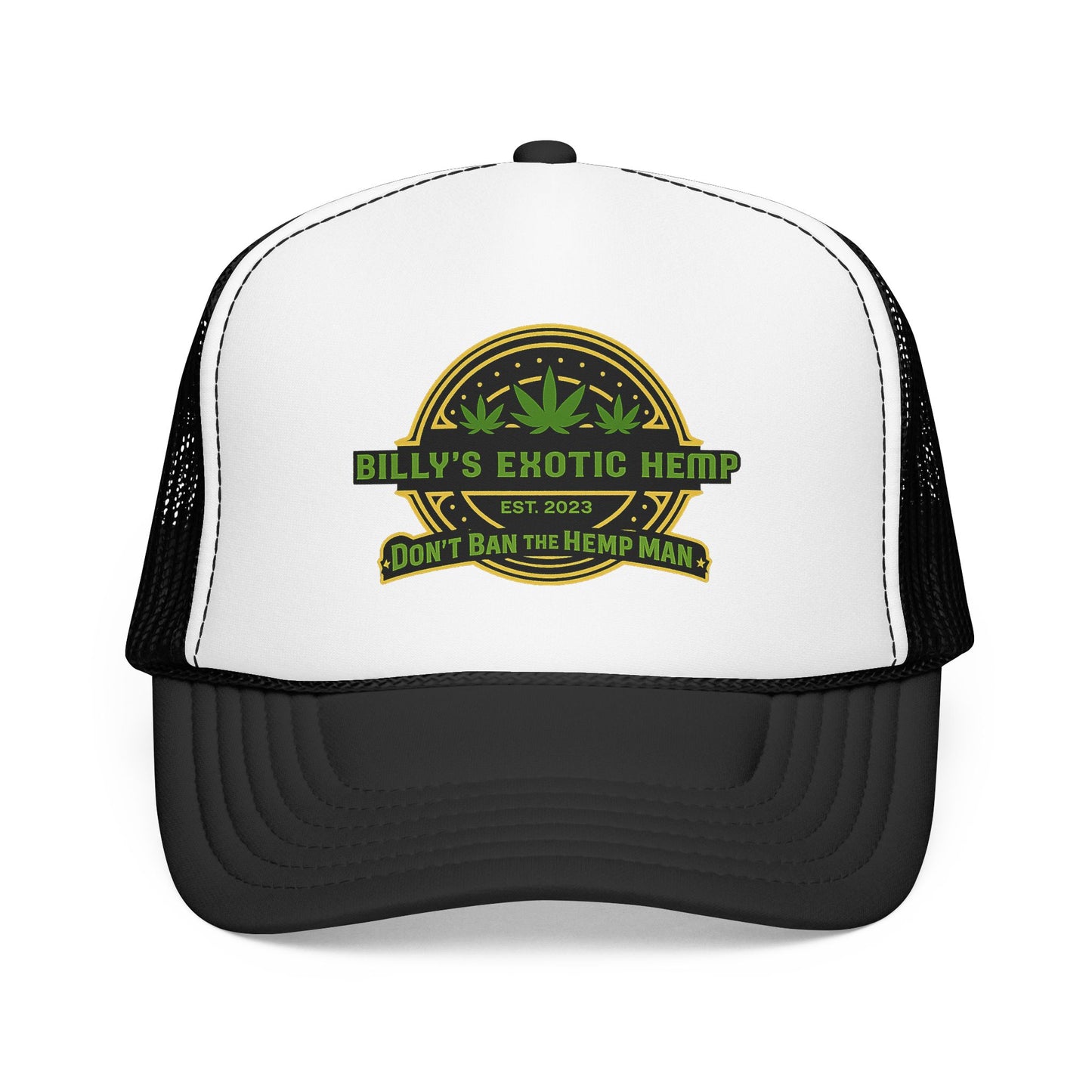 Billy's Exotic Hemp "Don't Ban the Hemp Man" Mesh Cap