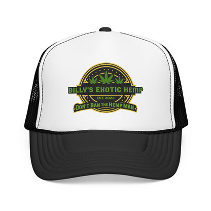 Billy's Exotic Hemp "Don't Ban the Hemp Man" Mesh Cap