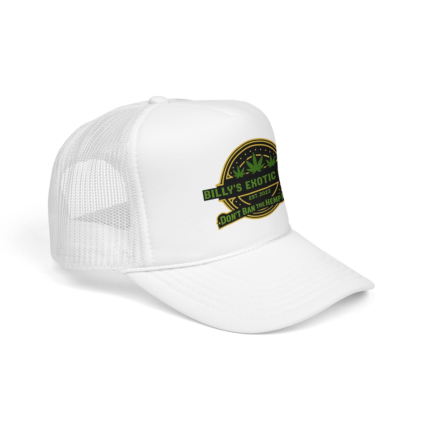 Billy's Exotic Hemp "Don't Ban the Hemp Man" Mesh Cap