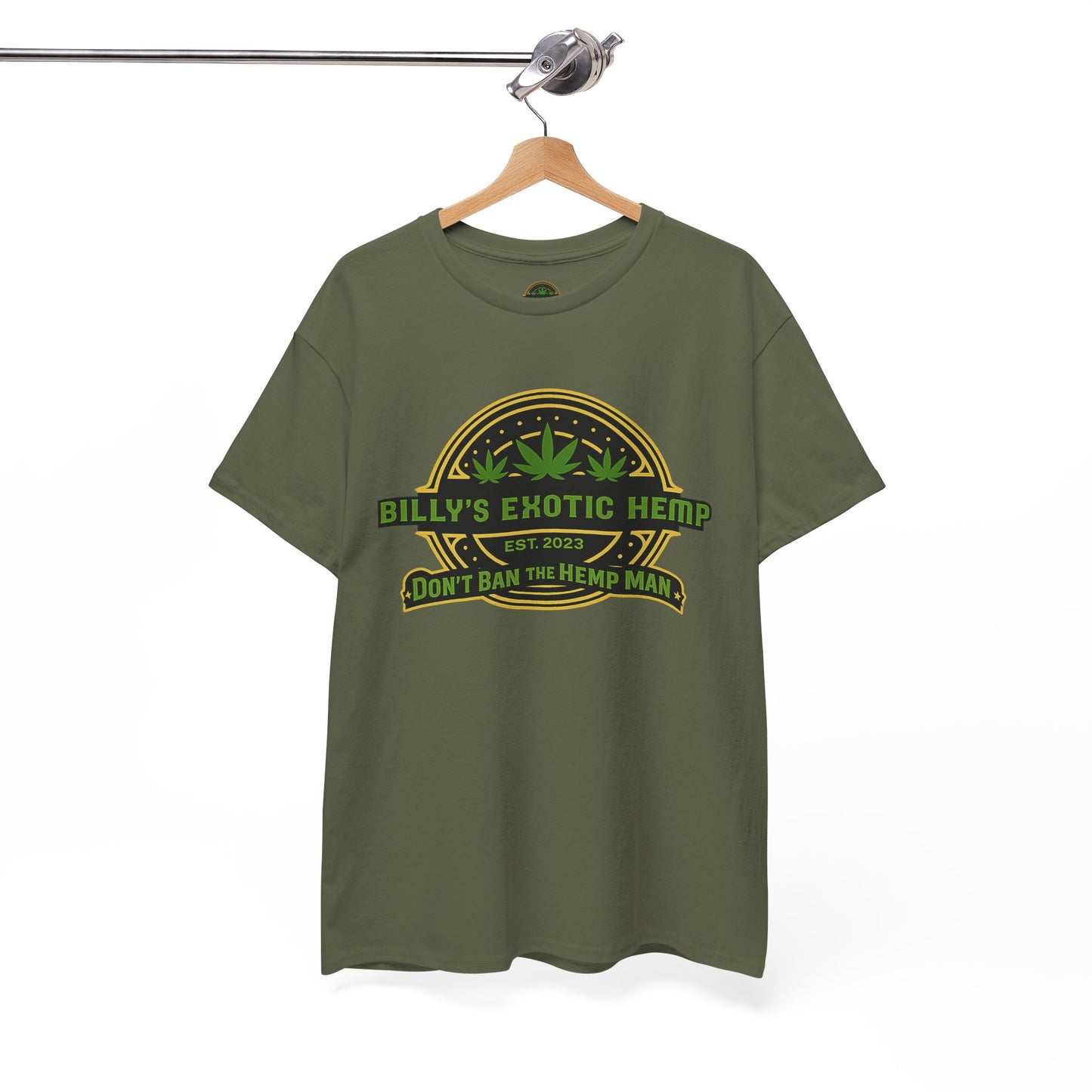 “Billy’s Exotic Hemp” Don’t Ban the Hemp Man T-Shirt