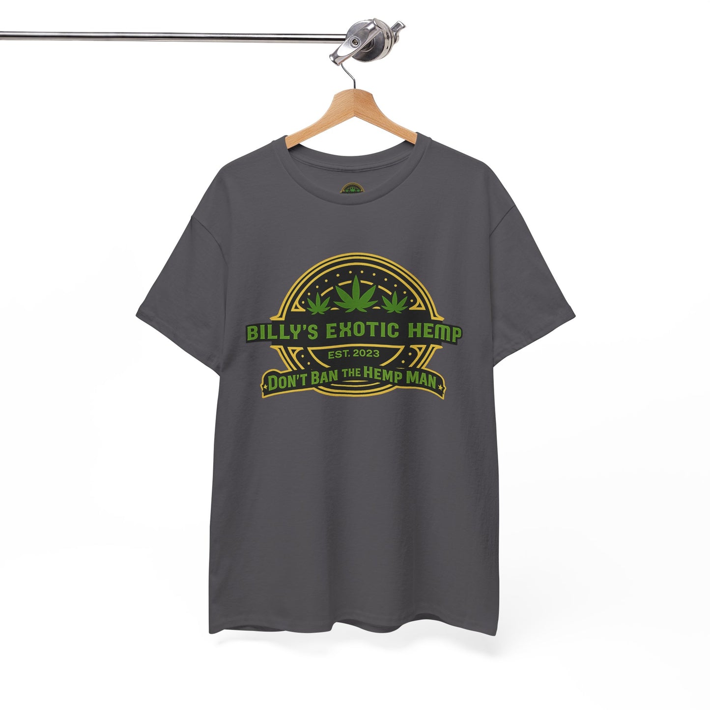 “Billy’s Exotic Hemp” Don’t Ban the Hemp Man T-Shirt