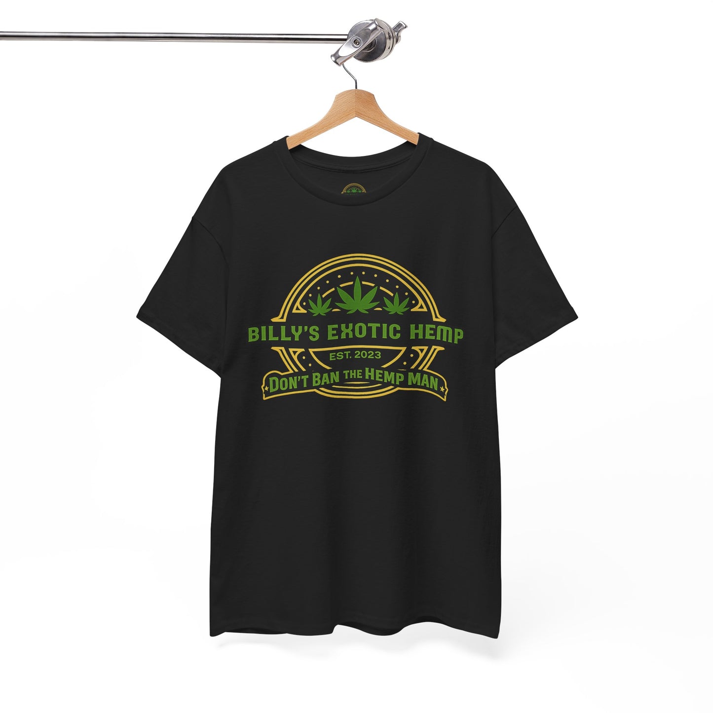 “Billy’s Exotic Hemp” Don’t Ban the Hemp Man T-Shirt