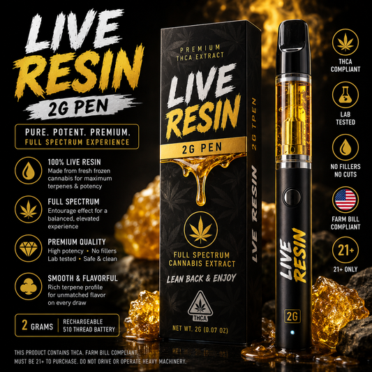2g Live Resin Pen