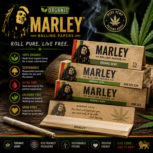 Organic Marley Rolling Papers