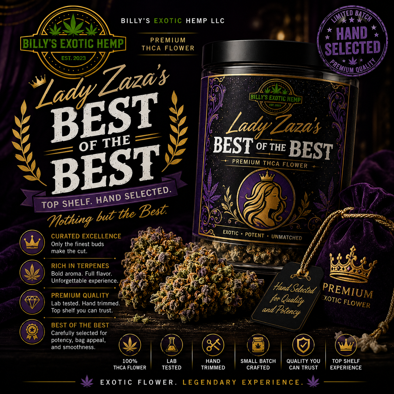 Lady Zaza’s-Best of the Best (3.5g)
